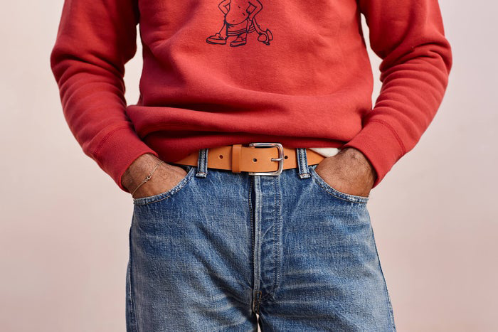 Tan For Jan? Our Original Belt In Tan Leather