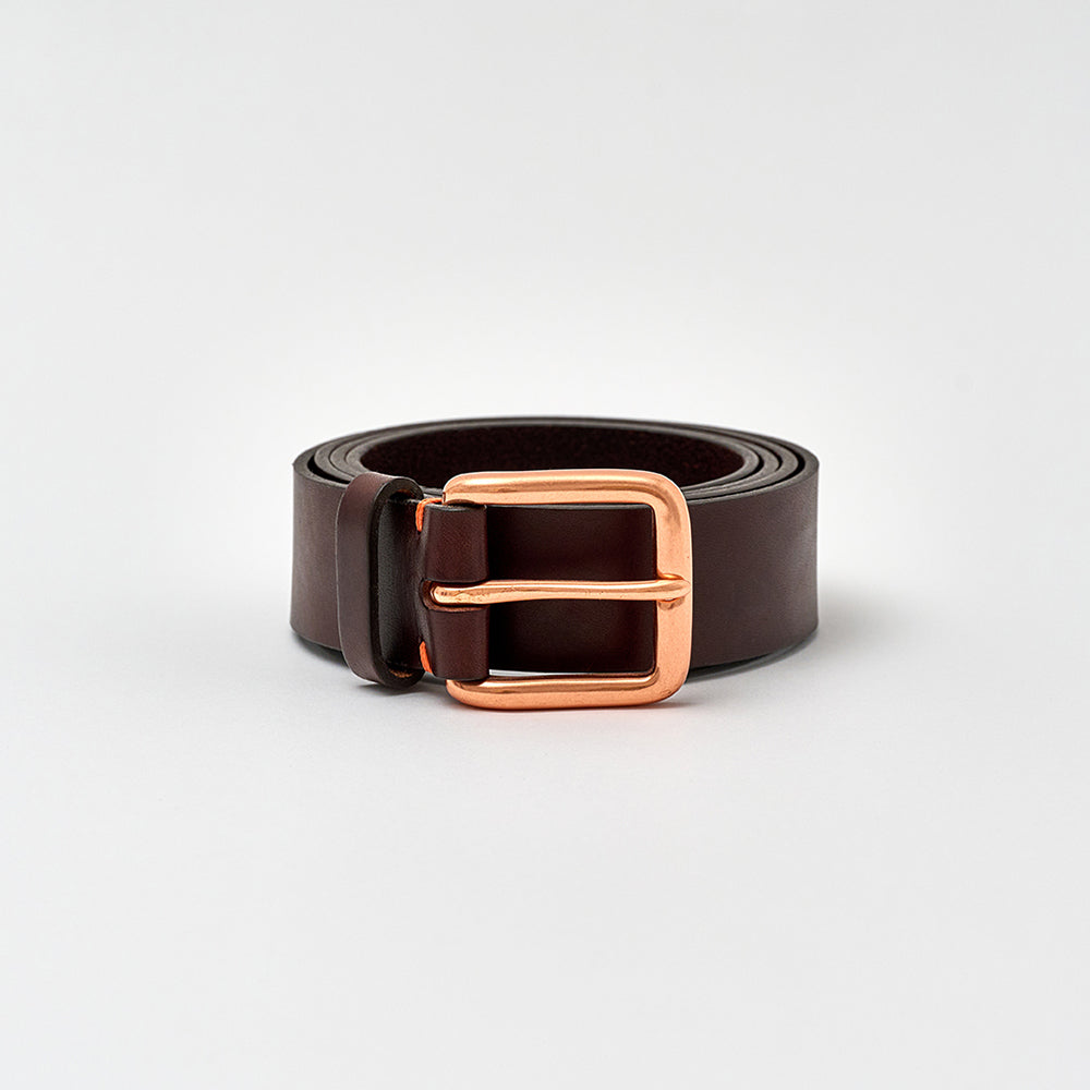 Bamford Belt - Walnut Brown / Copper