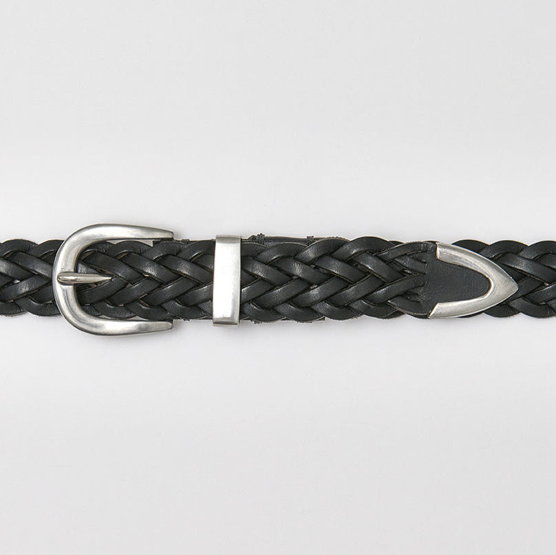 Baslow Belt - Pitch Black / Pewter