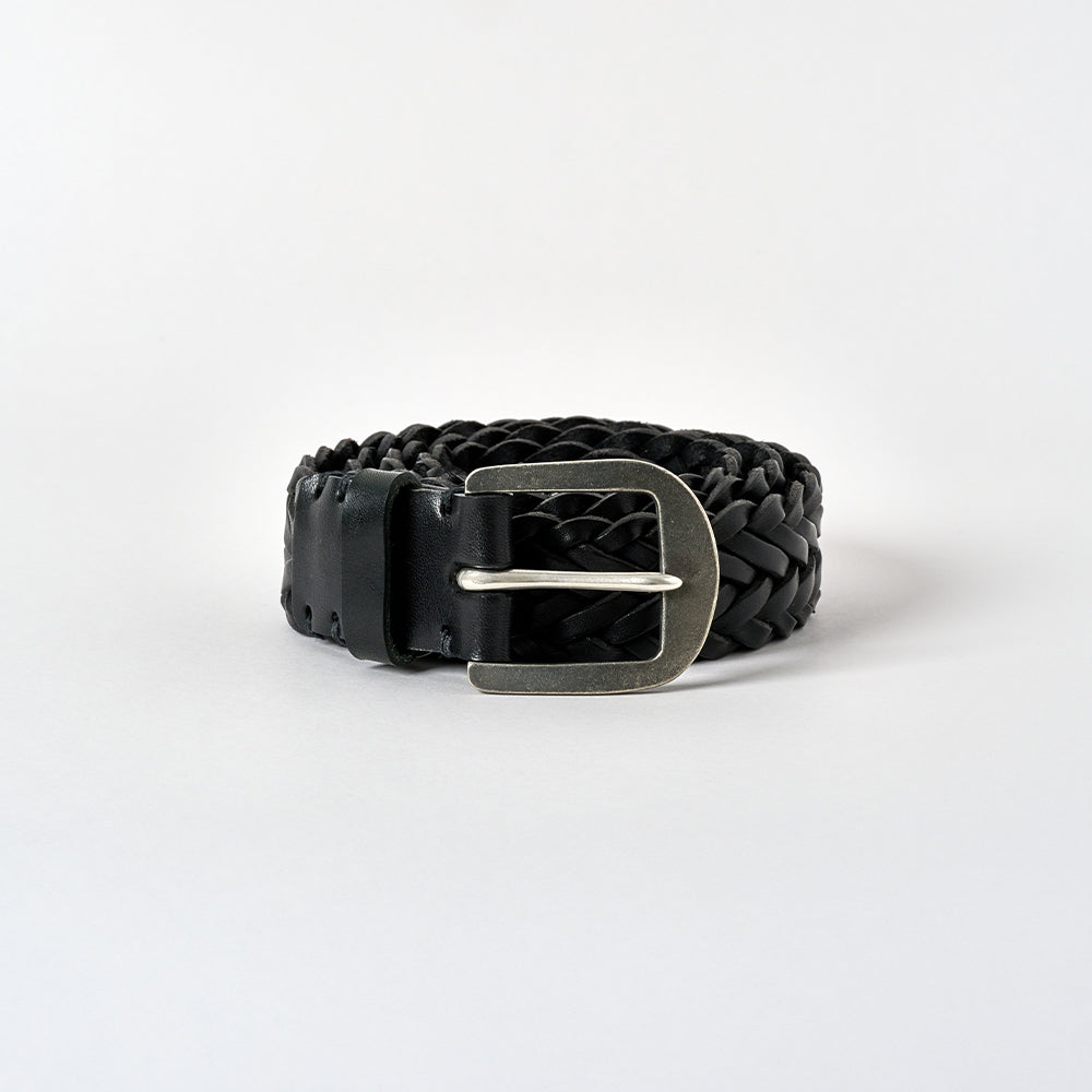 Curbar Belt - Pitch Black / Pewter
