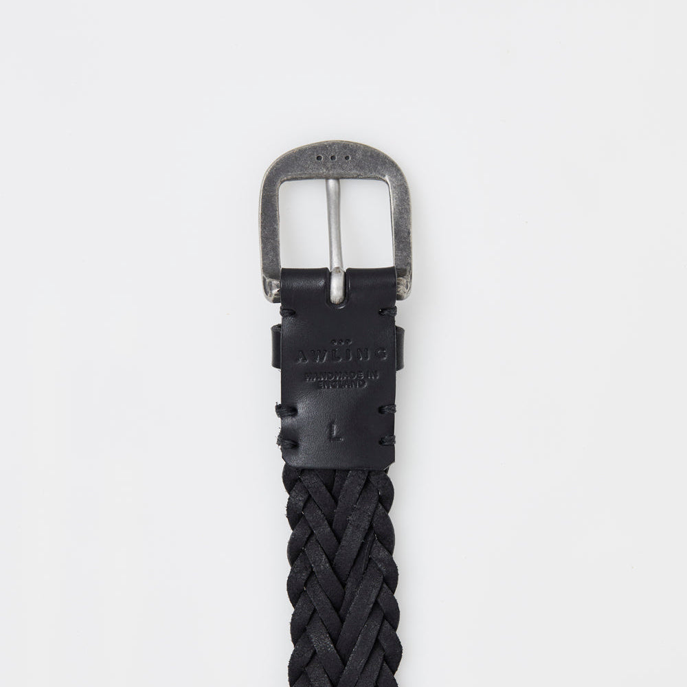 Curbar Belt - Pitch Black / Pewter