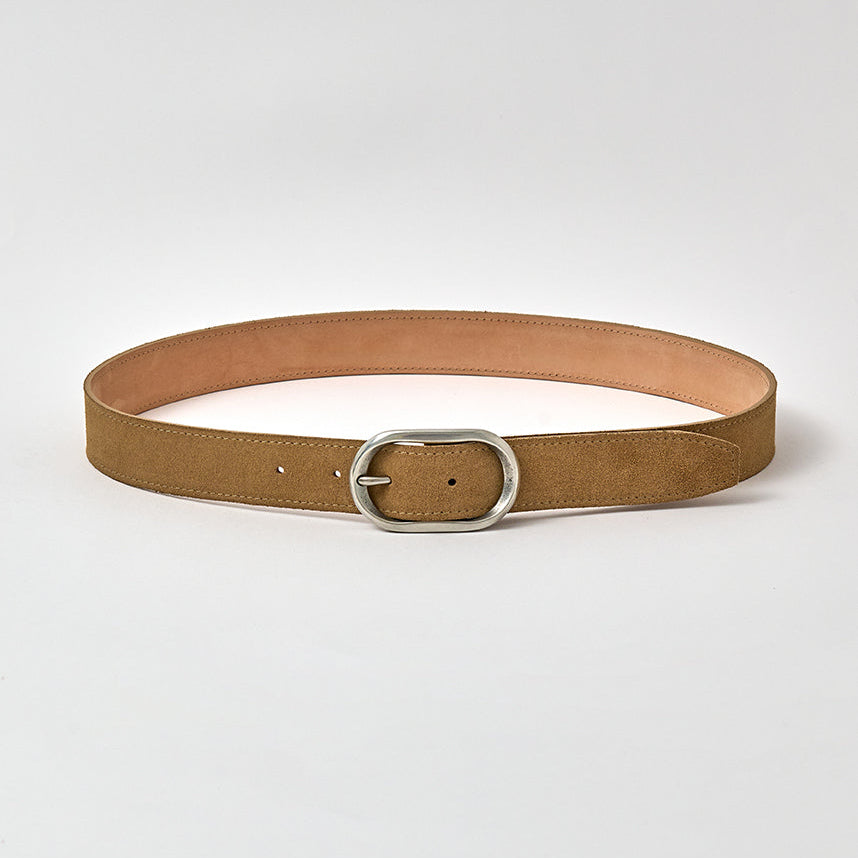 Pilsbury Belt - Desert Dunes Suede / Pewter