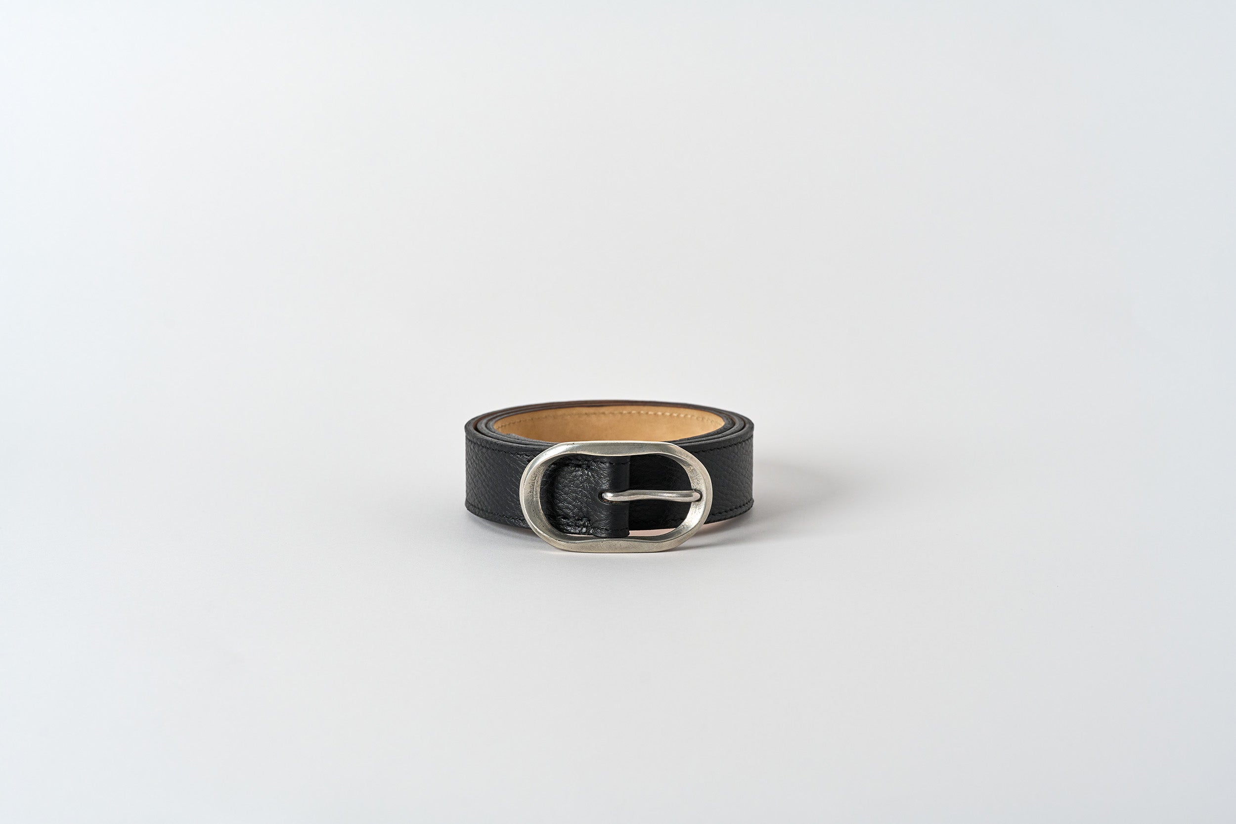 Pilsbury Belt - Pitch Black Pebble / Pewter