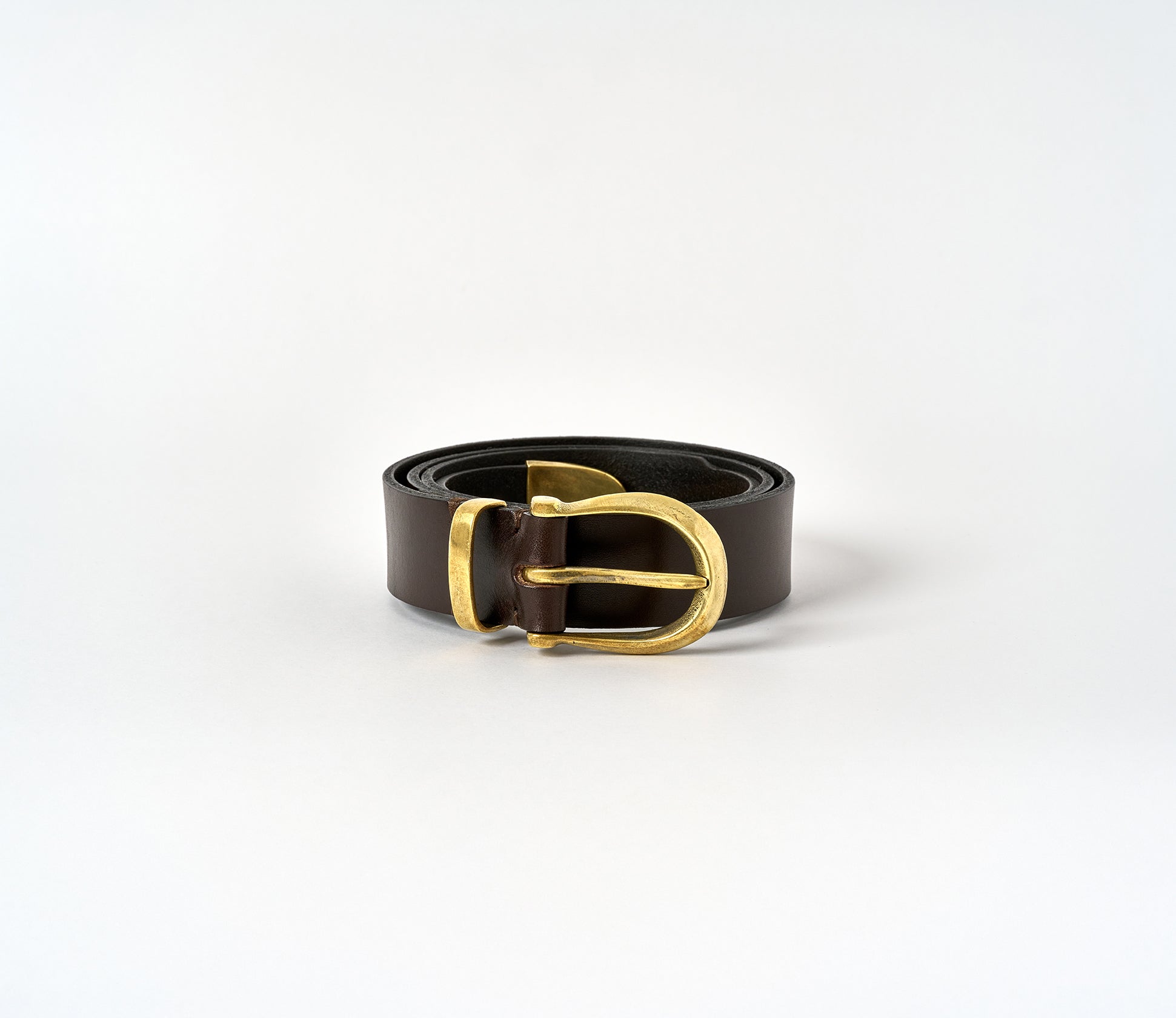 Rowarth Belt - Walnut Brown / Brass