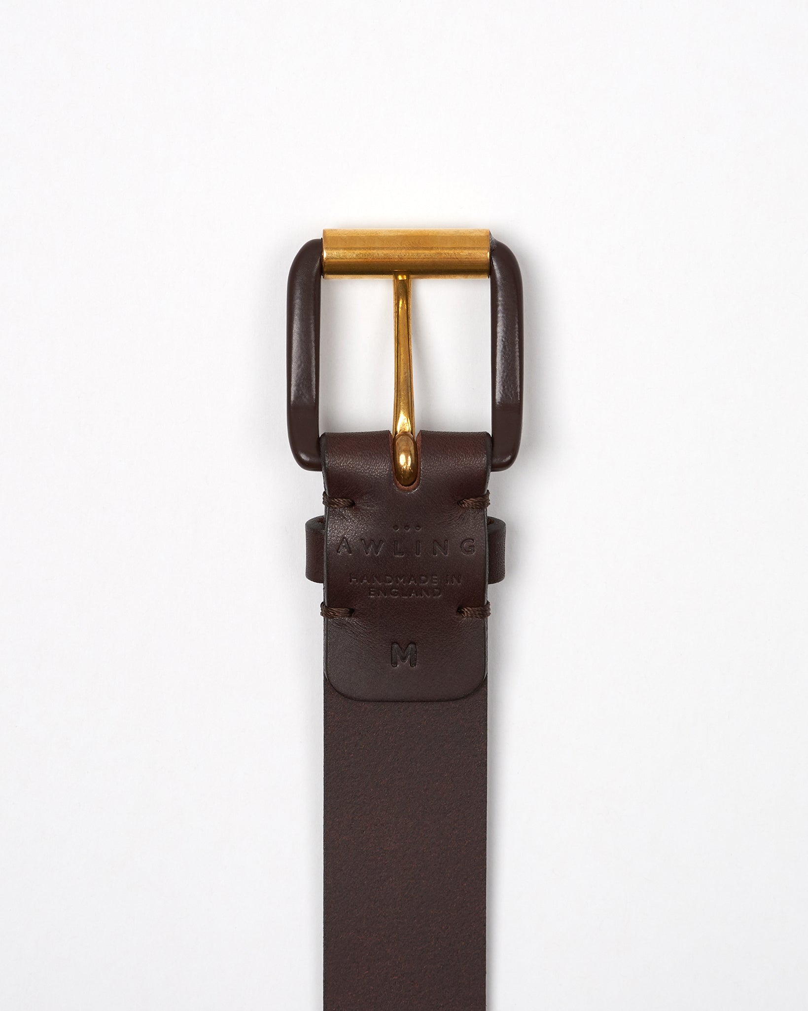 Modernist Exposed Belt - Chocolate Brown / Brown