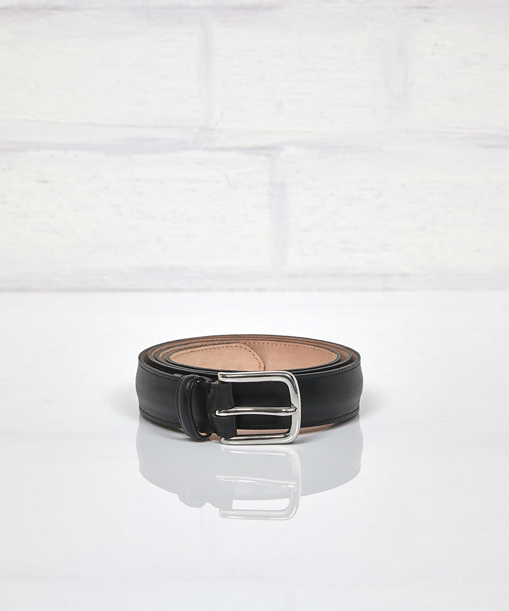 Edensor Belt - Pitch Black / Nickel