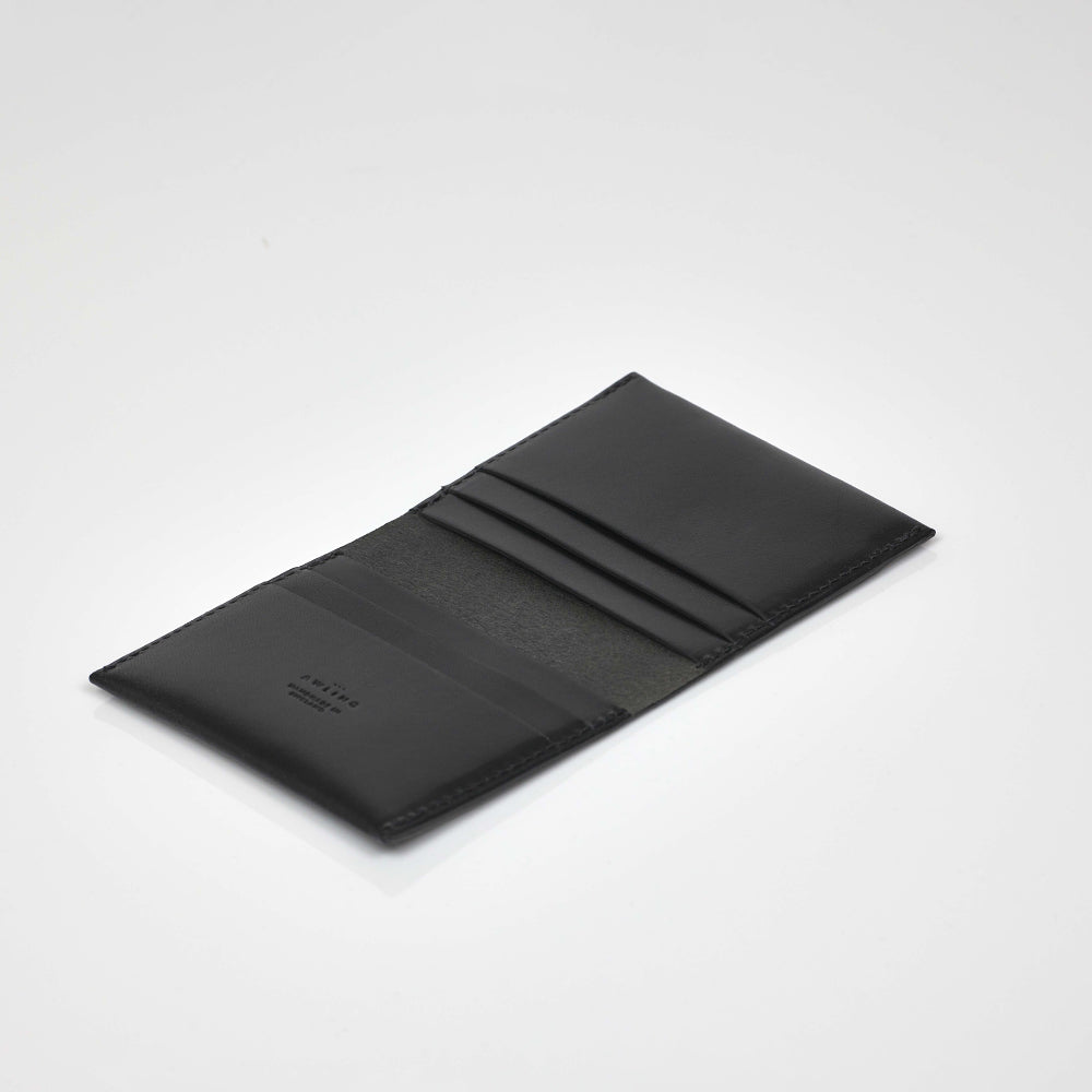 Folding Card Case - Pitch Black