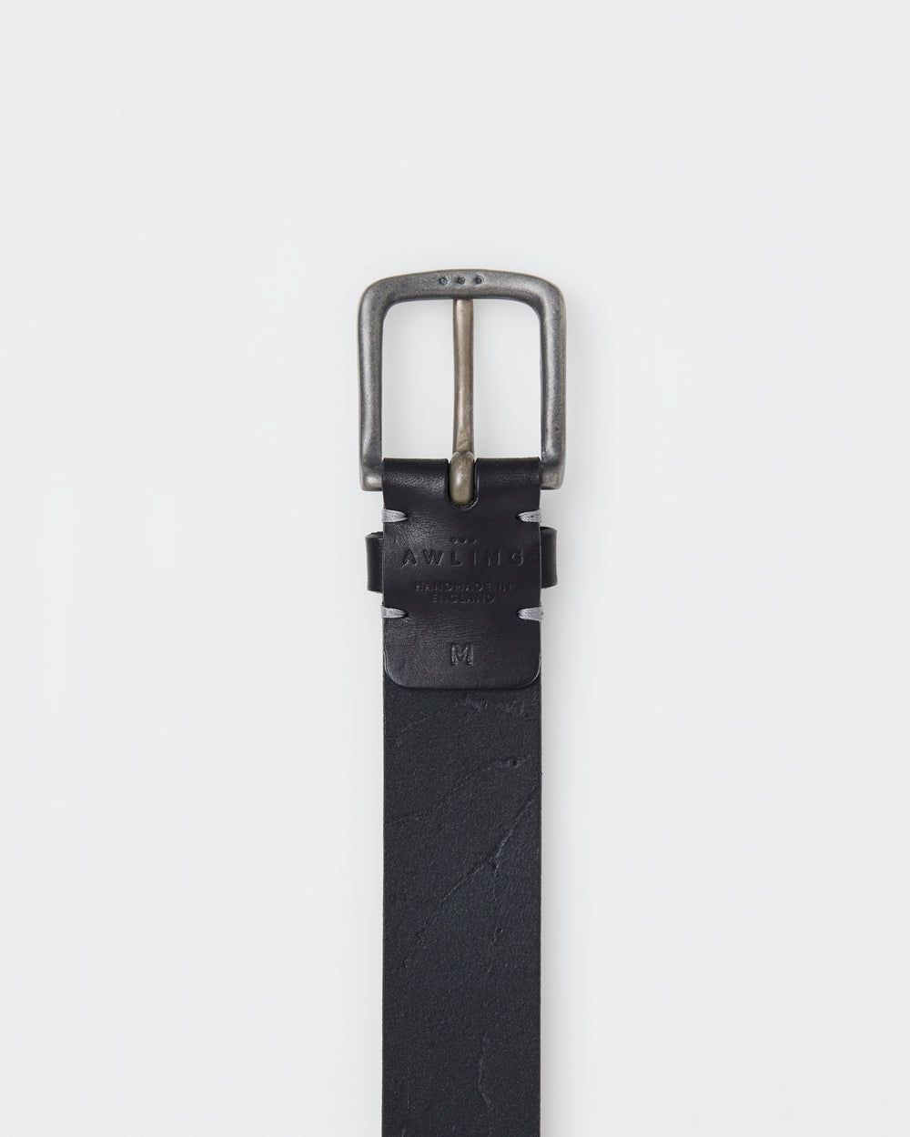 Aldwark Belt - Pitch Black / Pewter
