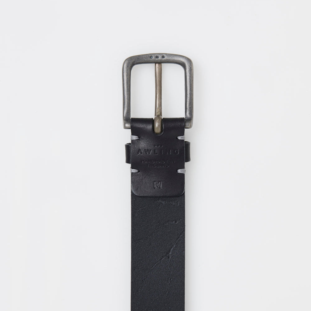 Aldwark Belt - Pitch Black / Pewter