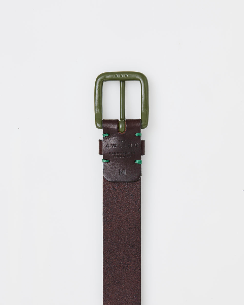 Modernist Belt - Walnut Brown / Olive