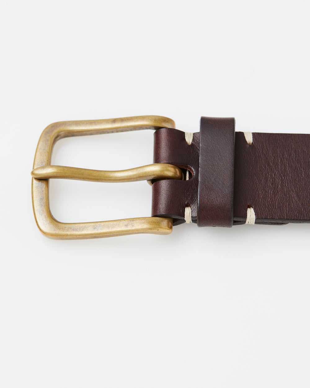 Aldwark Belt - Walnut Brown / Brass