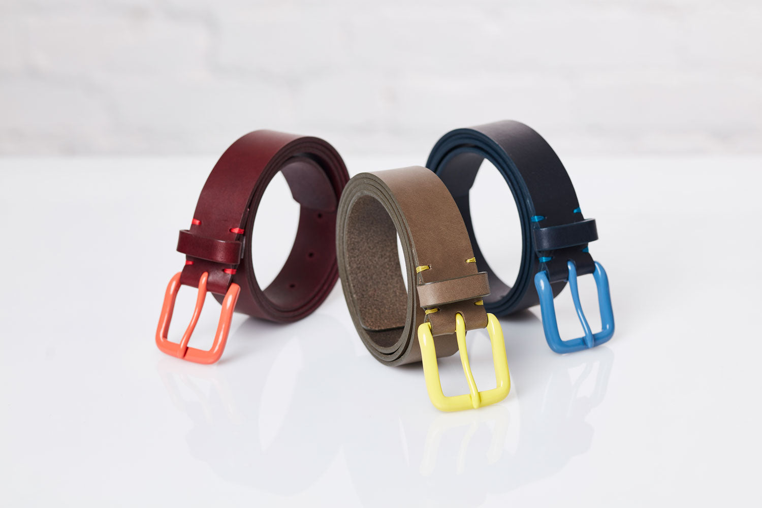 Modernist Belt - Form Grey / Citron