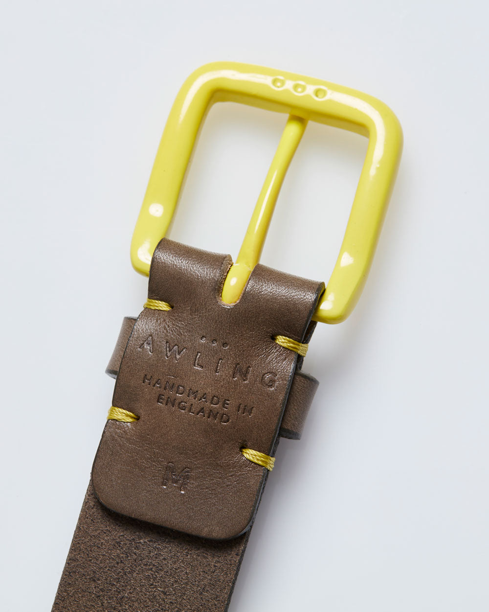 Modernist Belt - Form Grey / Citron