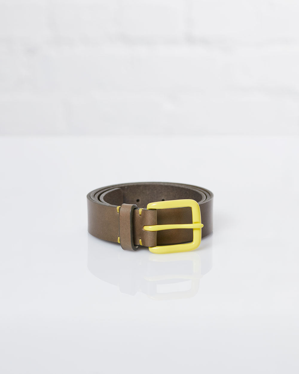 Modernist Belt - Form Grey / Citron