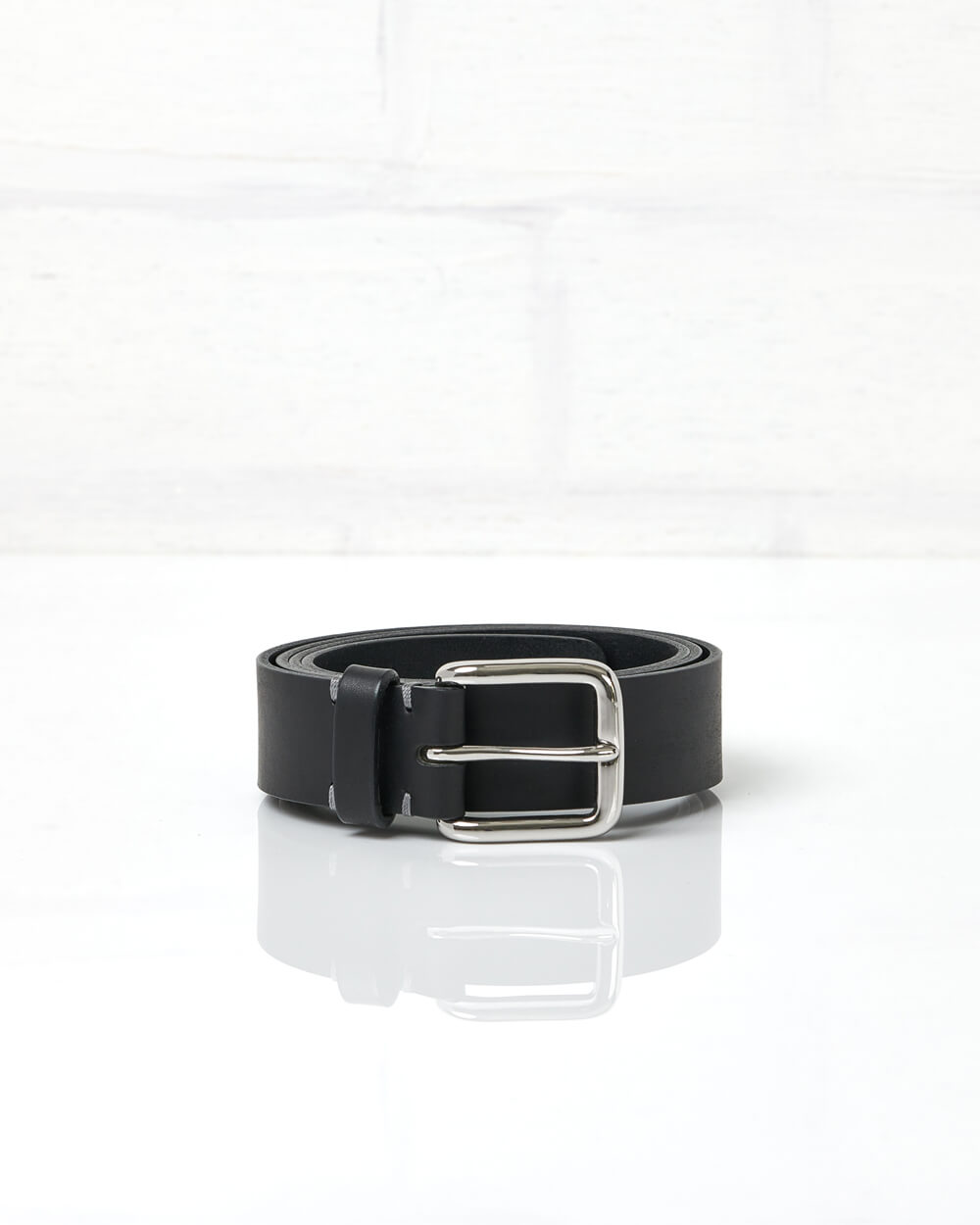 Bamford Belt - Pitch Black / Nickel
