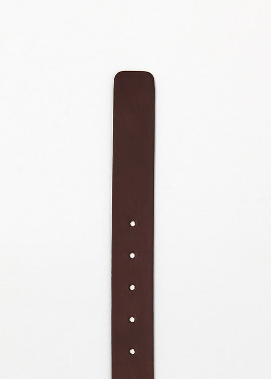 Bamford Belt - Russet Brown / Brass