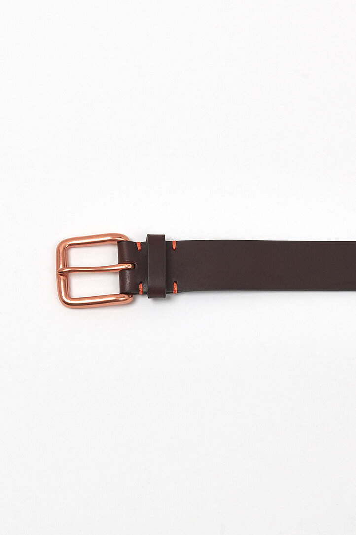 Modernist Belt - Walnut Brown / Copper