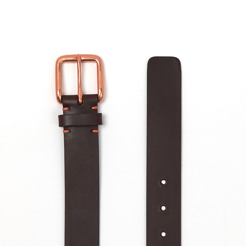 Bamford Belt - Walnut Brown / Copper