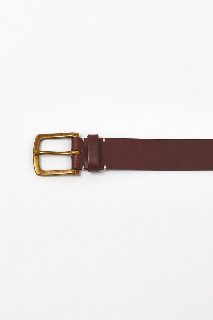 Aldwark Belt - Russet Brown / Brass