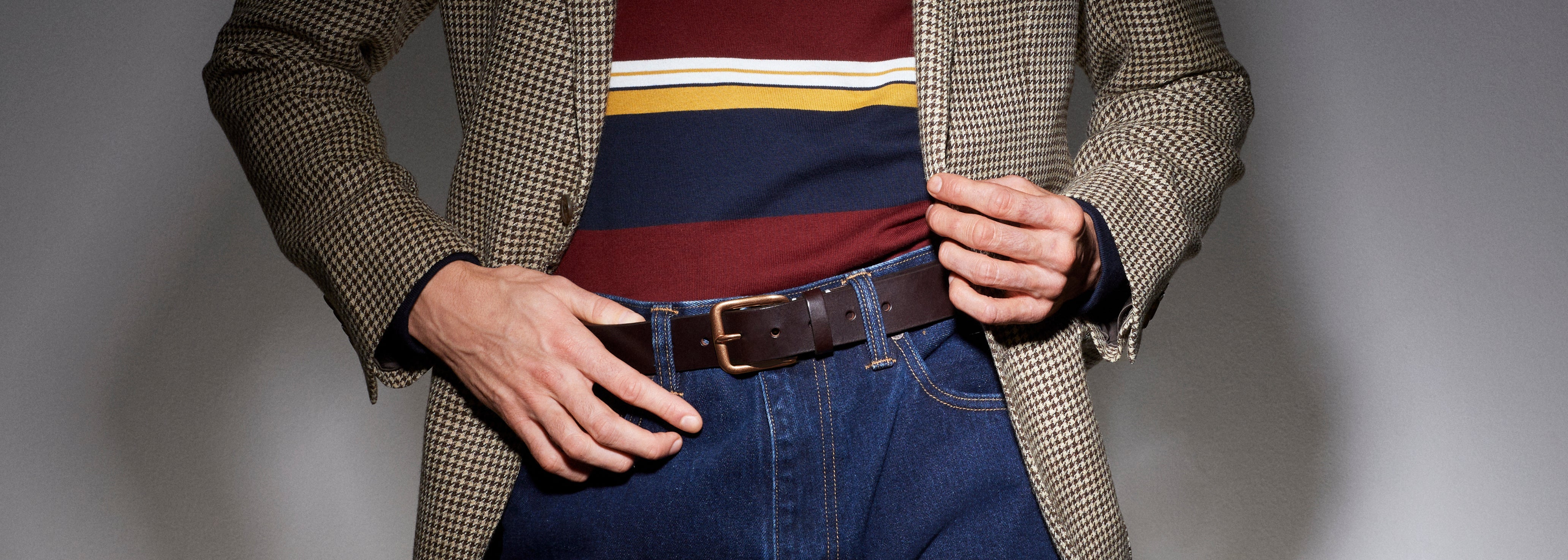 Modernist Collection, leather belts by Awling