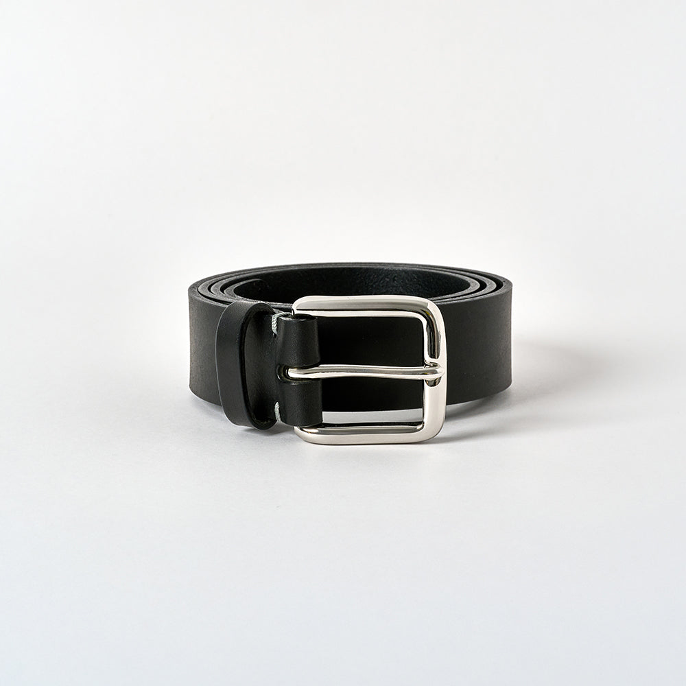 Bamford Belt - Pitch Black / Nickel