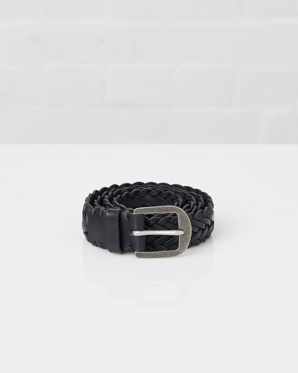 Curbar Belt - Pitch Black / Pewter