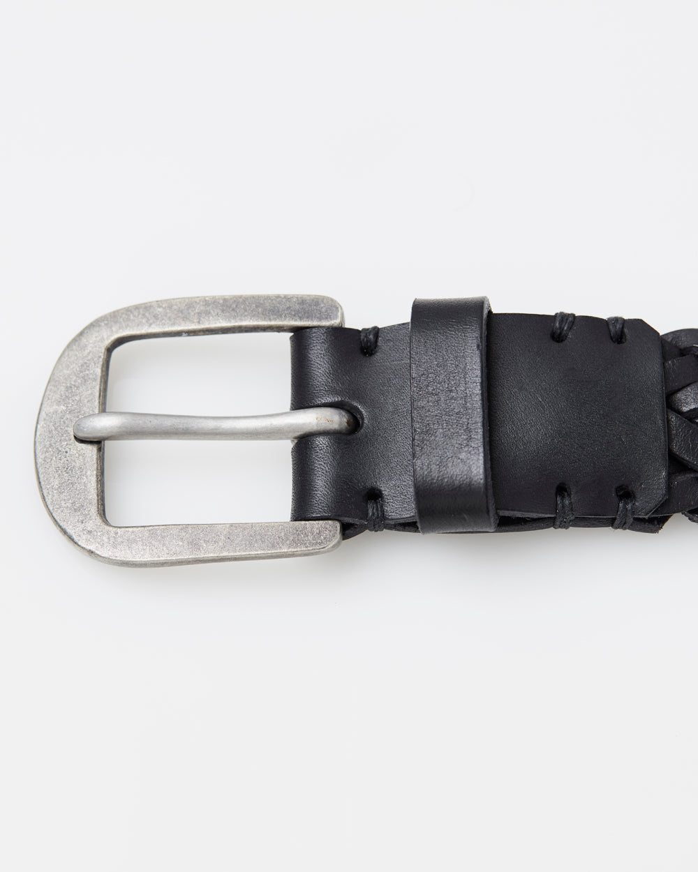 Curbar Belt - Pitch Black / Pewter