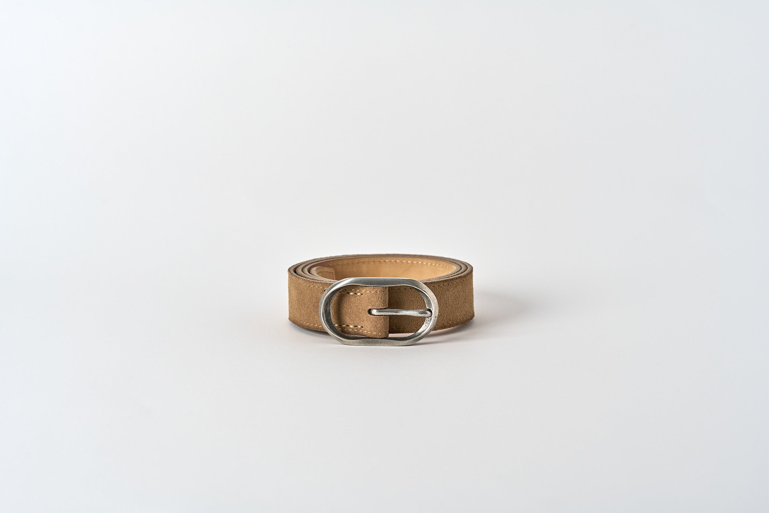 Pilsbury Belt - Desert Dunes Suede / Pewter