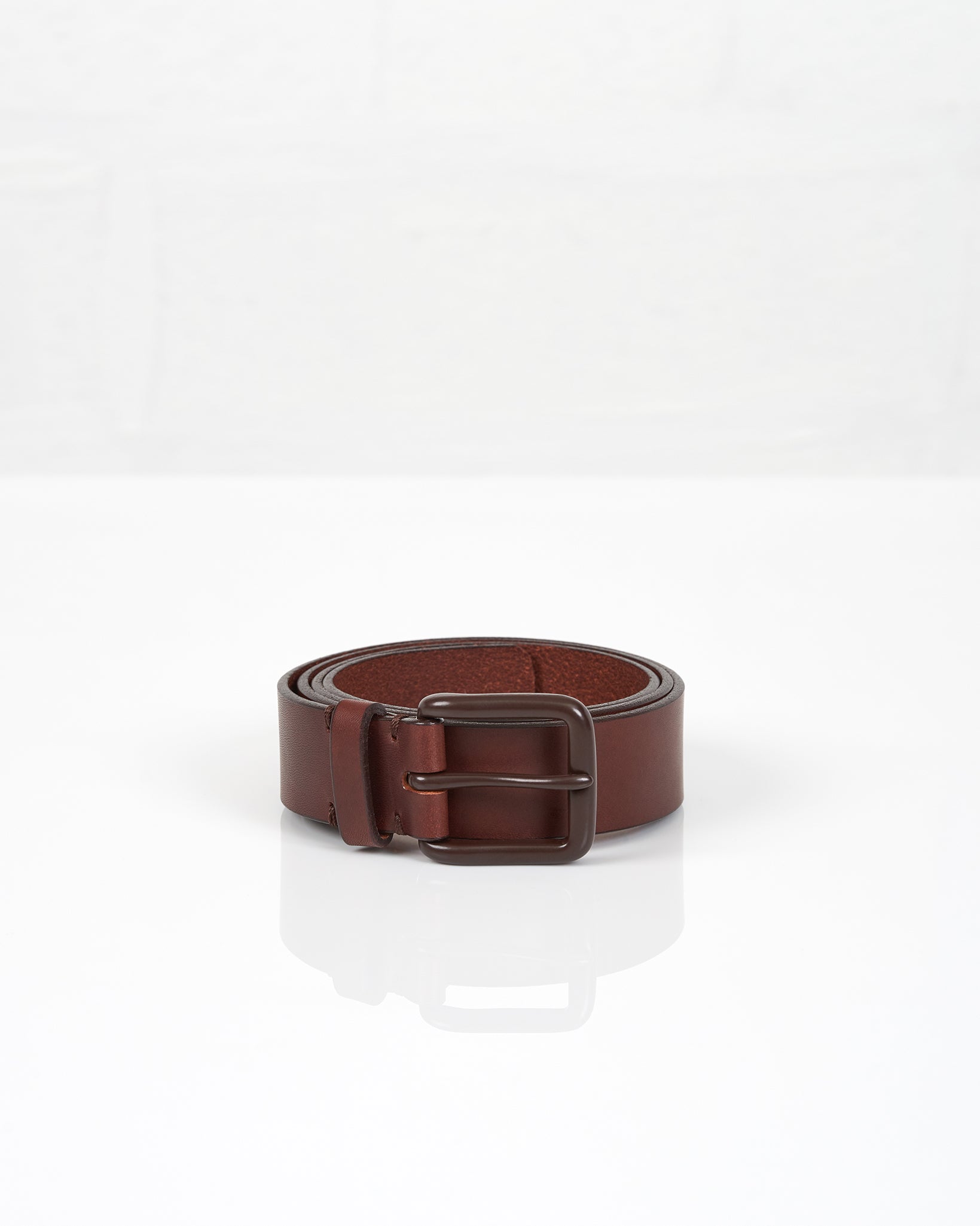 Modernist Belt - Russet Brown / Brown