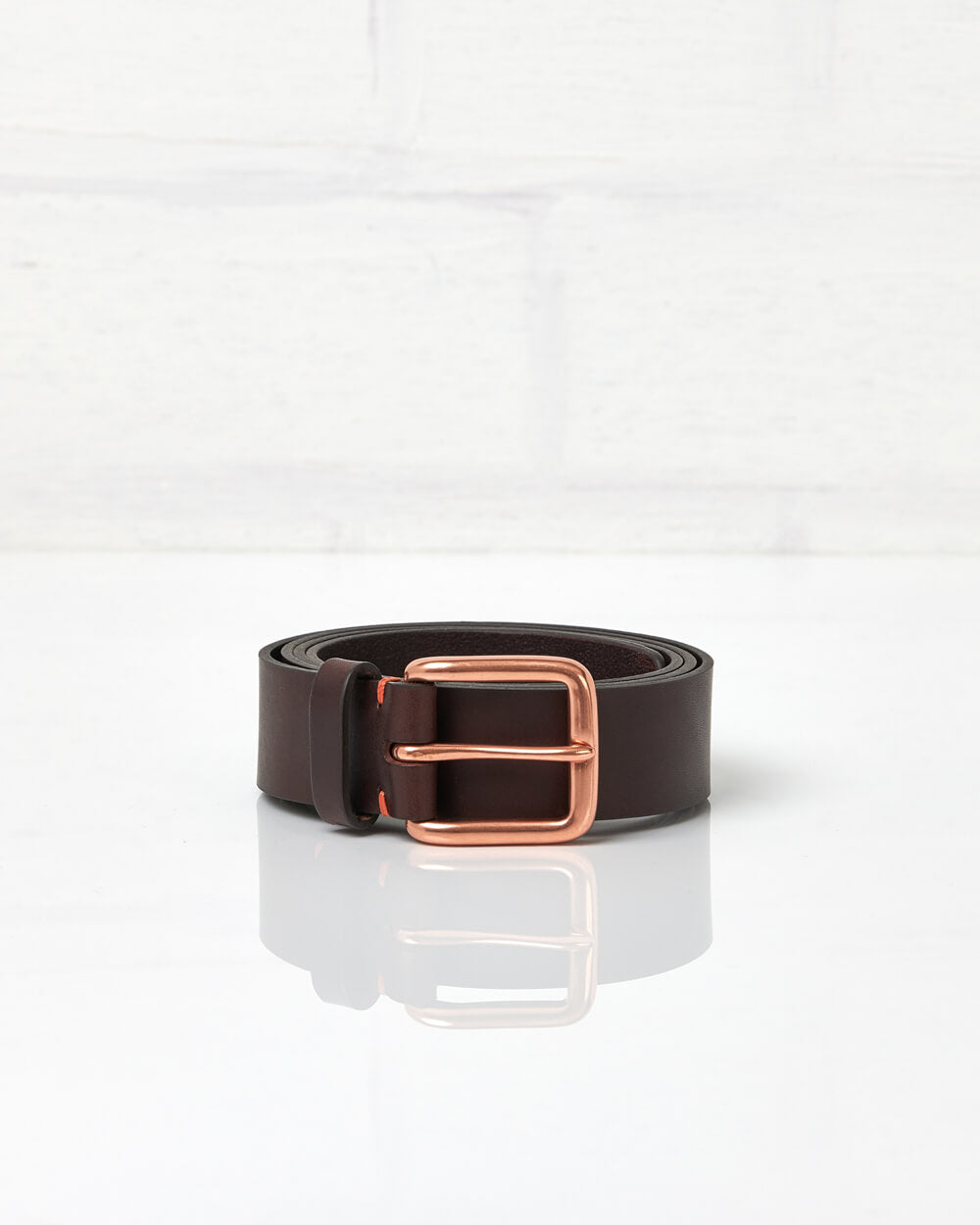 Modernist Belt - Walnut Brown / Copper
