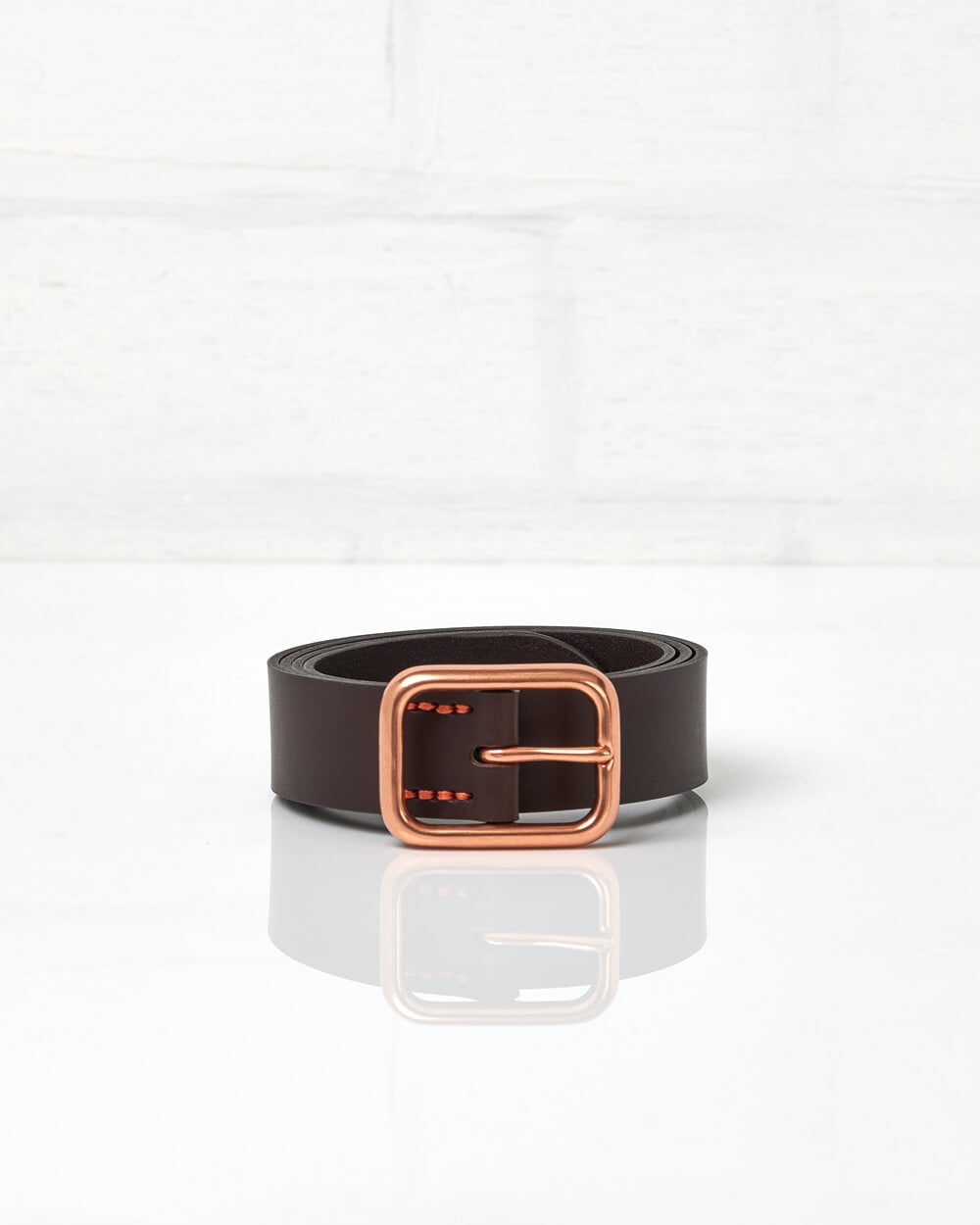 Pavilion Belt - Walnut Brown / Copper